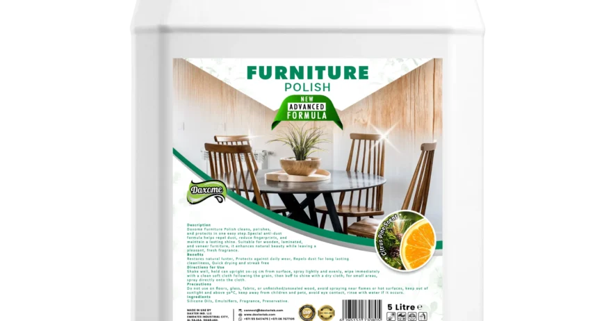 DX-6 non-toxic furniture polish can