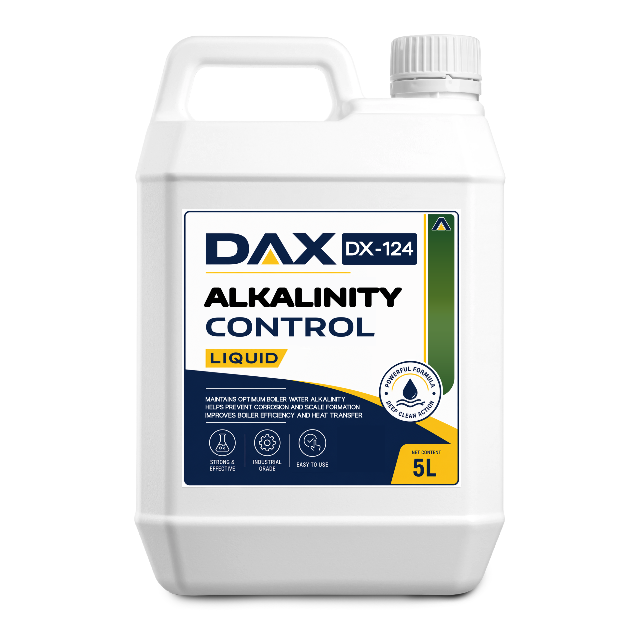 Dax boiler alkalinity control concentrated liquid by Daxter Lab UAE